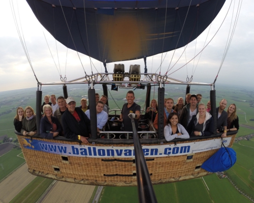Ballonvaart Avenhorn naar Spierdijk met BAS Ballonvaarten